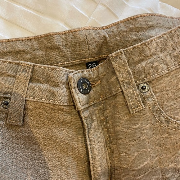 Carmar Snakeskin skinny mid-rise Jeans - Picture 4 of 4